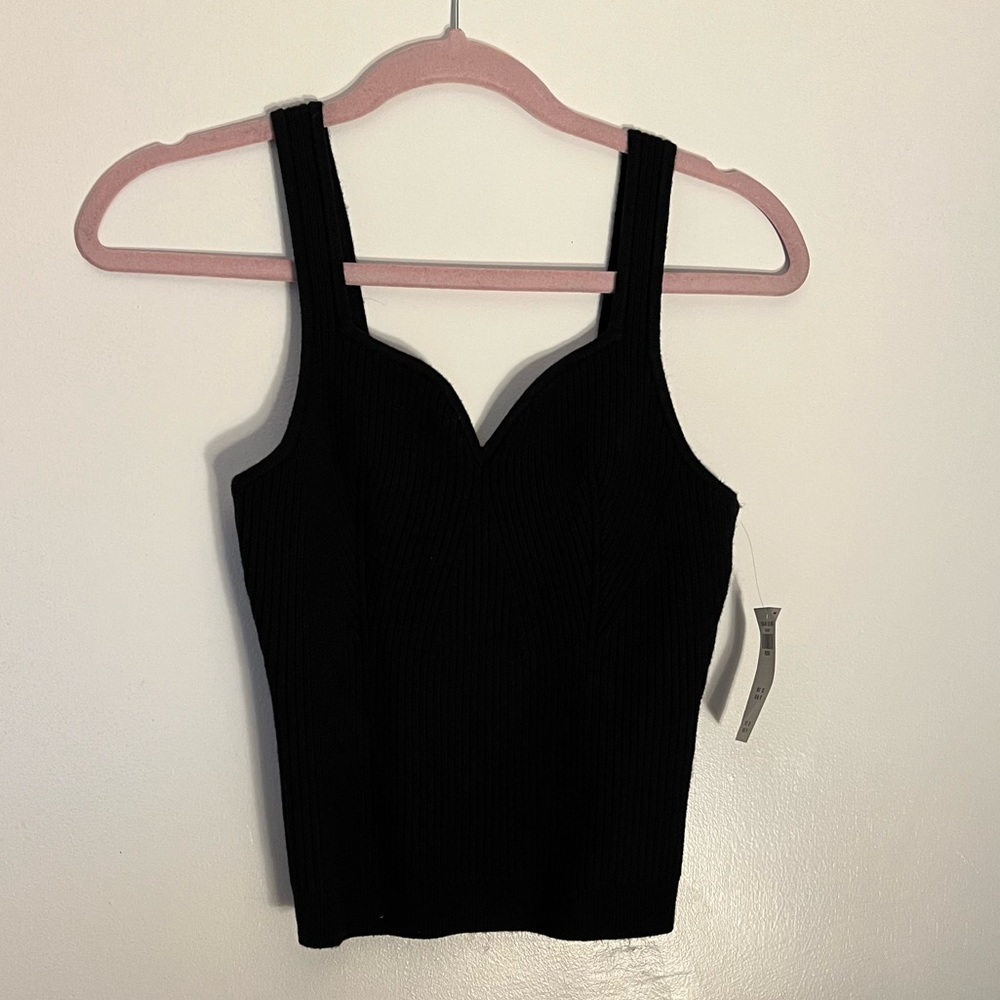 Abercrombie Knit Sweetheart-Neck Tank